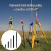 Versatility Survey Rod Carbon Fiber for Prisms, GNSS RTK, with 5/8inch Thread, Portable and Solid Extension Rod