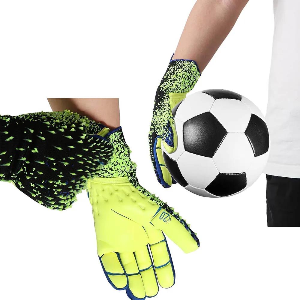 Soccer Football Goalkeeper Gloves Thickened Professional Protection Adults Teenager Goalkeeper Soccer Goalie Gloves