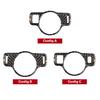 Carbon Fiber For Mercedes Benz W204 W212 W176 CLA GLA GLE GLK GL A B C E Class Car Interior Headlight Switch Knob Trim Stickers