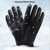 Waterproof Windproof Non-Slip Grips Glove Winter Warm Gloves Men Women Touch Screen for Cycling Driving Running Hiking