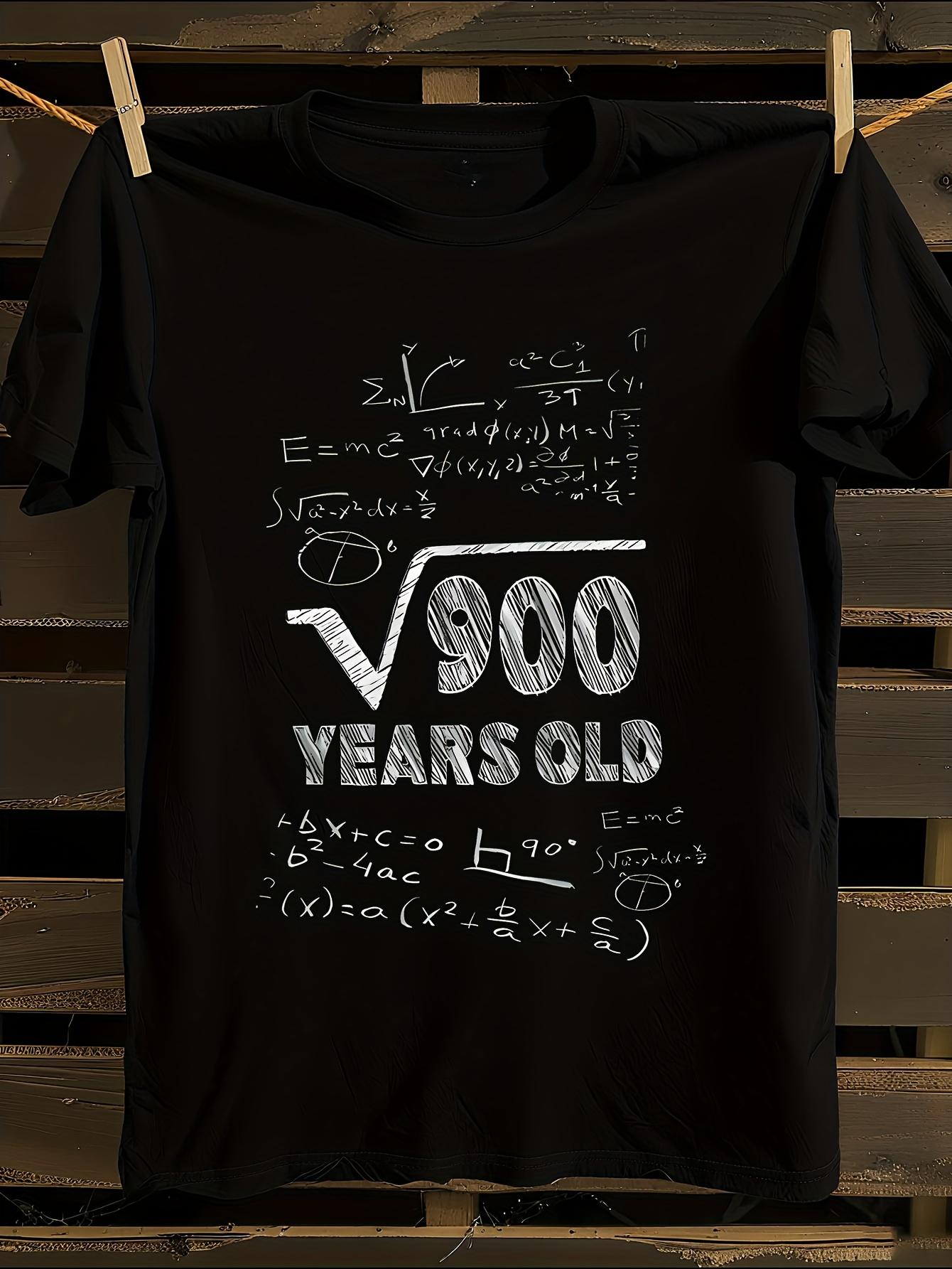 Funny Math Geek 30th Birthday T-shirt XL
