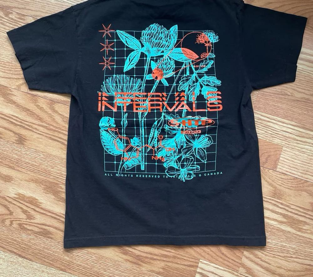 Винтажная футболка Intervals Band 5-HTP Унисекс Концертная до 5XL BO089 Унисекс Футболка S