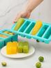 2/4/6-piece Silicone Freezer Tray Mold with Lid, Storage Box Food Box, Storage Containers for Soup, Broth, Meal Prep, Ice Cubes
