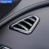For Mercedes Benz GLC X254  Dashboard Side Air Condition Vent Outlet Frame Cover Trim Carbon Color Interior Car Accessories
