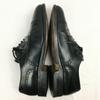 BALLY Made in France Cap Toe Business Shoes Black Size 7E (25.0-25.5) All Leather Men's(USED)