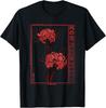 Japanese Spider Lily Soft Grunge Anime Aesthetic Flower T-Shirt