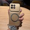 Metallic Finish Magnetic TPU Phone Case for Xiaomi POCO F8 Pro,F6 Pro Shockproof Matte Soft Cover