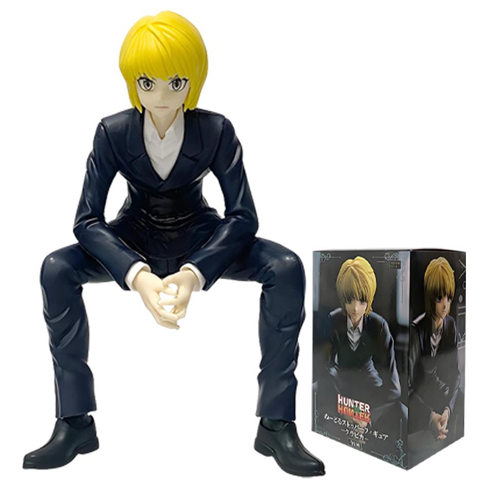 Figura de Anime Hunter×Hunter de 14 cm, Troupe Fantasma Hisoka, Figura de Acción, Tapón para Fideos, Decoración de Habitación, Tapón para Fideos, Modelo de PVC, Juguetes