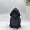 3D Printed Cape Owl Statue, Halloween Owl Prank, Ghost Owl, Perfect Home Decoration for Christmas, Indoor/outdoor Display
