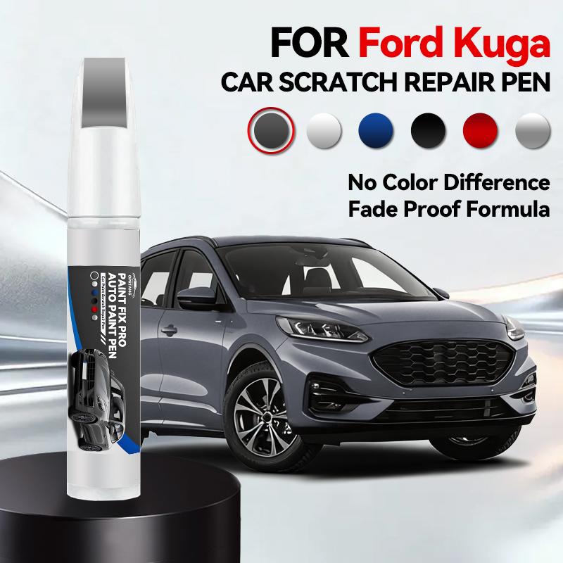 For Ford Kuga 1990-2026 Paint Repair Pen Touch Up Scratch Remover DIY Auto Accessories Black White Silver Gray Blue Red