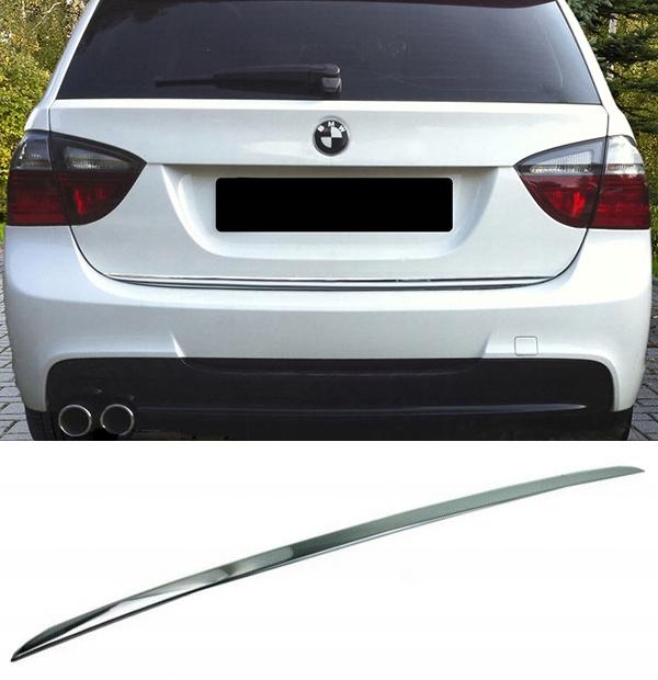 Bmw 3 E91 Estate - Chrome Chrome Strip On Tailgate