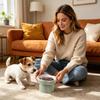 Cat Food Bowl Slow Feeder Kitten Licking Interactive Bowl Anti-Slip Puppy Slow Feeder For Indoor Home Kitchen Living Room