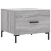 VidaXL Table basse Sonoma gris 50x50x40 cm Bois d'ingénierie 829408