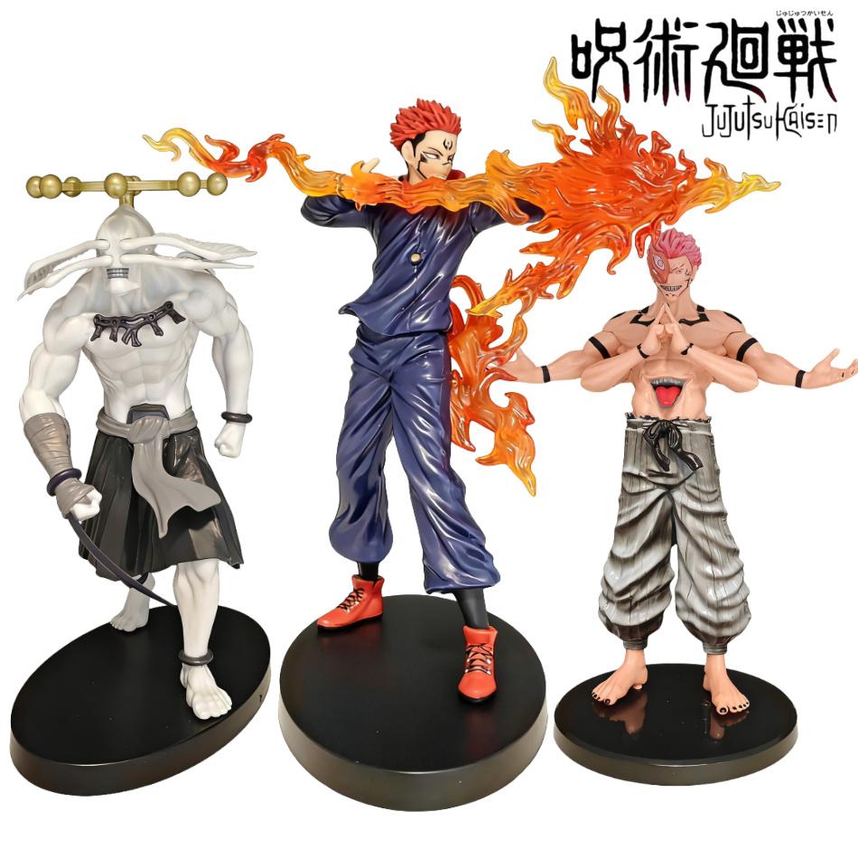 22cm Φιγούρα Περιφερειακή Anime Jujutsu Kaisen Itadori Yuji Ryomen Sukuna Sukuna Μοντέλο Δράσης Άγαλμα PVC Διακόσμηση Συλλογή Παιχνίδι Δώρο