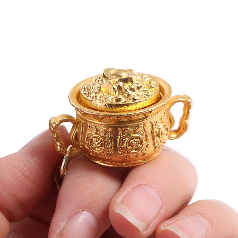 2 Pcs Zinc Zinc Zinc Alloy Zodiac Keychain Chinese Signs Car Key Chain Cute Animals Keys Accessory  Women