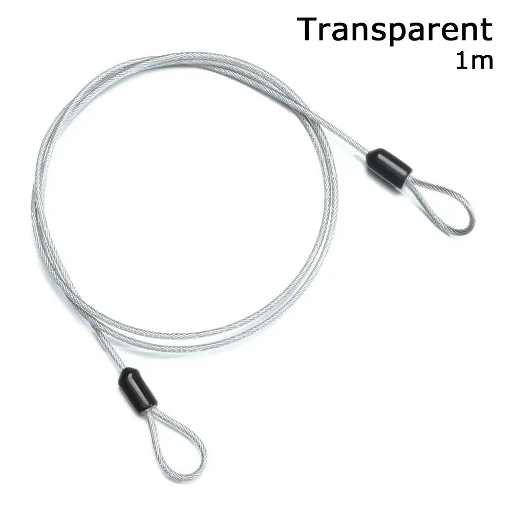 0.5/1/2Meters Anti-theft Ropes MTB Bike Rope Bicycle Lock Wire Steel Cable Lock Cycling Strong Wire Road Bike Lock 4