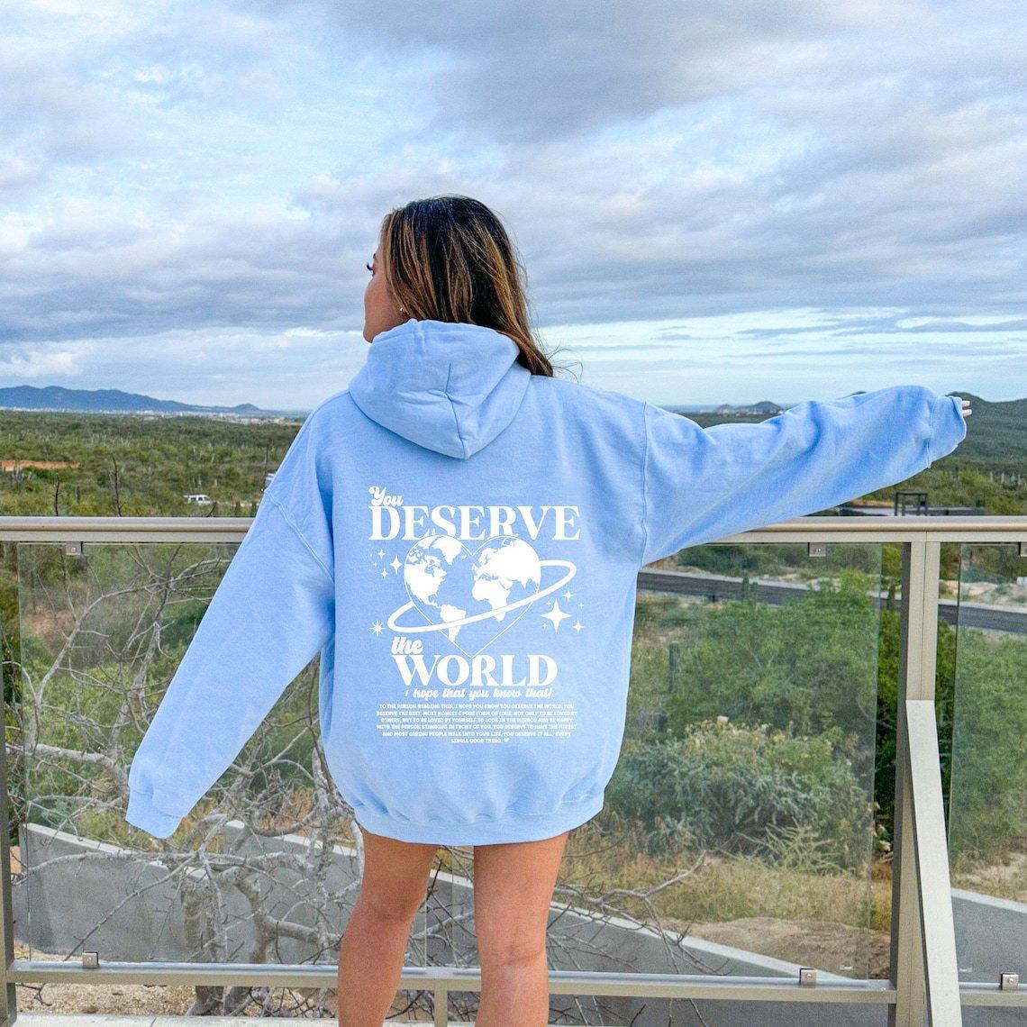 Толстовка You Deserve The World — фото 7
