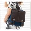 BAG Since GENOVA Made In Japan Cowhide Backpack 2533 [IMAI 1977] (Blue/Chocolate)