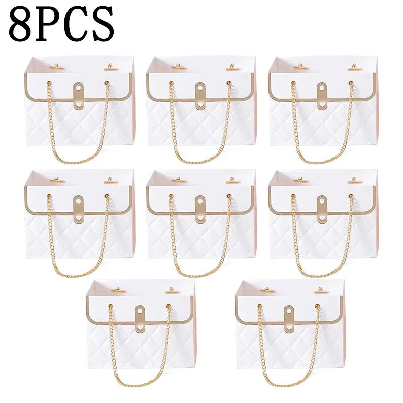 Flower Box Rose Packaging Box Portable Valentine's Day Birthday Party Gifts Wrapping Paper Bag Gift Box Candy Cake Flower Shop