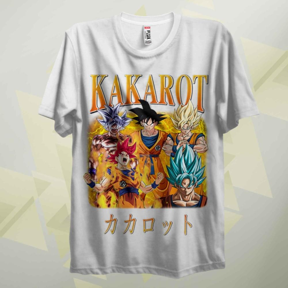 Goku T Shirt DBZ Super Saiyan KAKAROT Vintage Anime Shirt Anime Lover DRAGONBALL