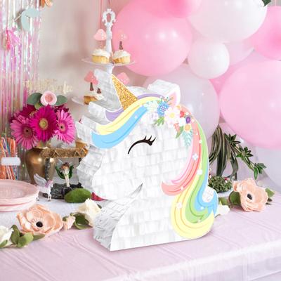 Geburtstagsparty Pinata Tier Waldthema Pinata mit Stock Augenbinde Konfetti