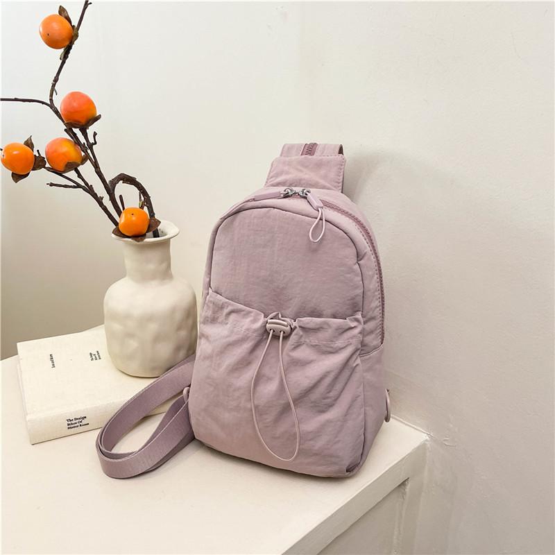 Summer New Multi-functional Fashion Casual Small Backpack Women's Travel Outdoor Backpack Versatile Cycling Breast Bag