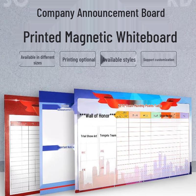 Gongdengdeng PVC Magnetic Advertising Board