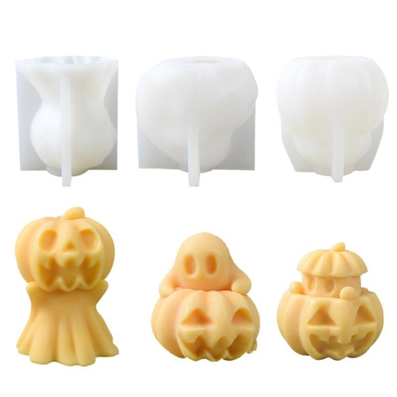 Candle Making Decorations Moulds 3D Delicate Candle Molds Silicone Craft Pendants Delicate Candle Mould Castings Moulds