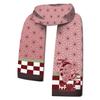 Anime Print Kimetsu No Yaiba Kamado Tanjirou Velvet Scarves Autumn Winter Scarf