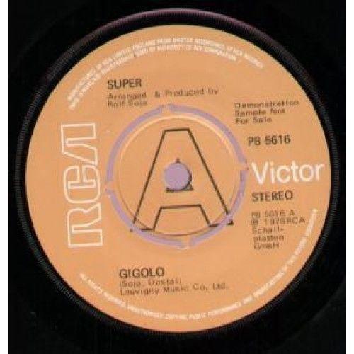 

7-дюймовая пластинка SUPER Gigolo American Dream PB5616PROMO RCA Victor 1978 UK Pop Б/у