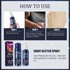 60ml Körper Shiny Glitter Spray Flash Haut Aufhellen Pulver Halloween Make-Up Diamant Fluoreszenz Party Club Glitter