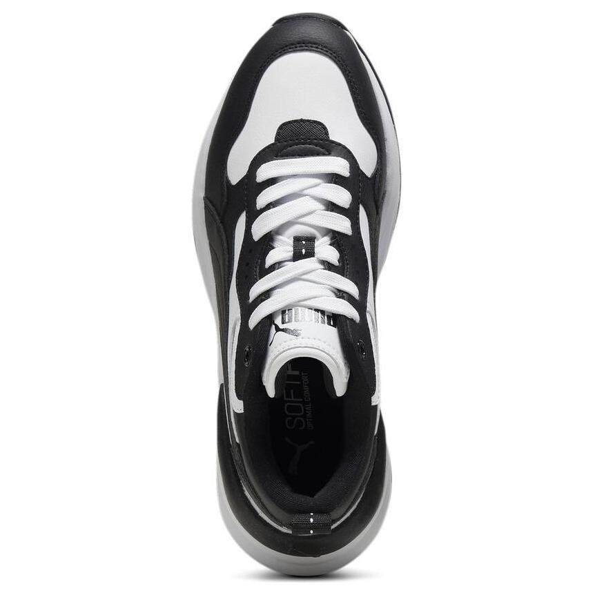 (WMNS) PUMA Cilia Wedge 'Black White' Women's 393915-07