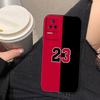 Basketball Number 23 Phone Case For OPPO RENO 15 15F 14 14F 13 13F 12 11 11F 10 8T 8 7 6 5 4 4F LITE Pro Plus Case Shell Cover