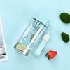 Water bottle portable water cup coffee cup summer mini compact cup outdoor office worker high temperature resistant plastic cup