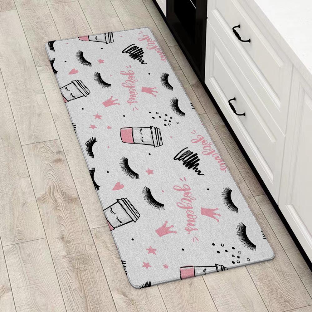 Entrance Front Door Doormat Eyelash Decorative Non-slip Kitchen Rug Living Room Rugs Balcony Bathroom Foot Mat Floor Mats Carpet