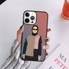Muslim Islamic Arabic Hijab Gril Phone Case For iPhone 17 Air 16Pro Max 15 14 13 12  Plus Max Cover coque