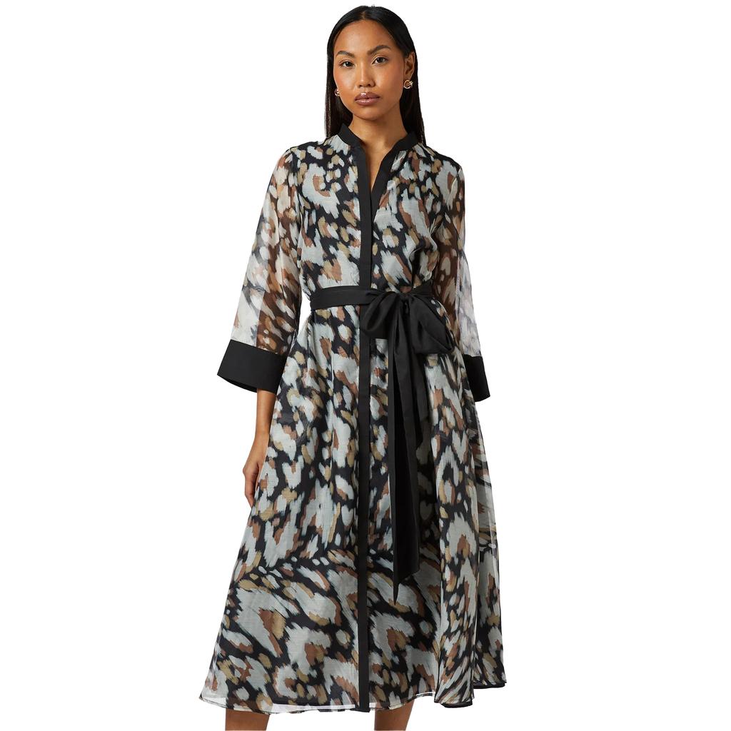 Principles Womens/Ladies Contrast Detail Collarless Shirt Dress