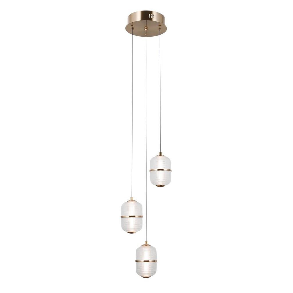 Lampa wisząca LED 15W ALANI PND-34375-3-HBR Italux