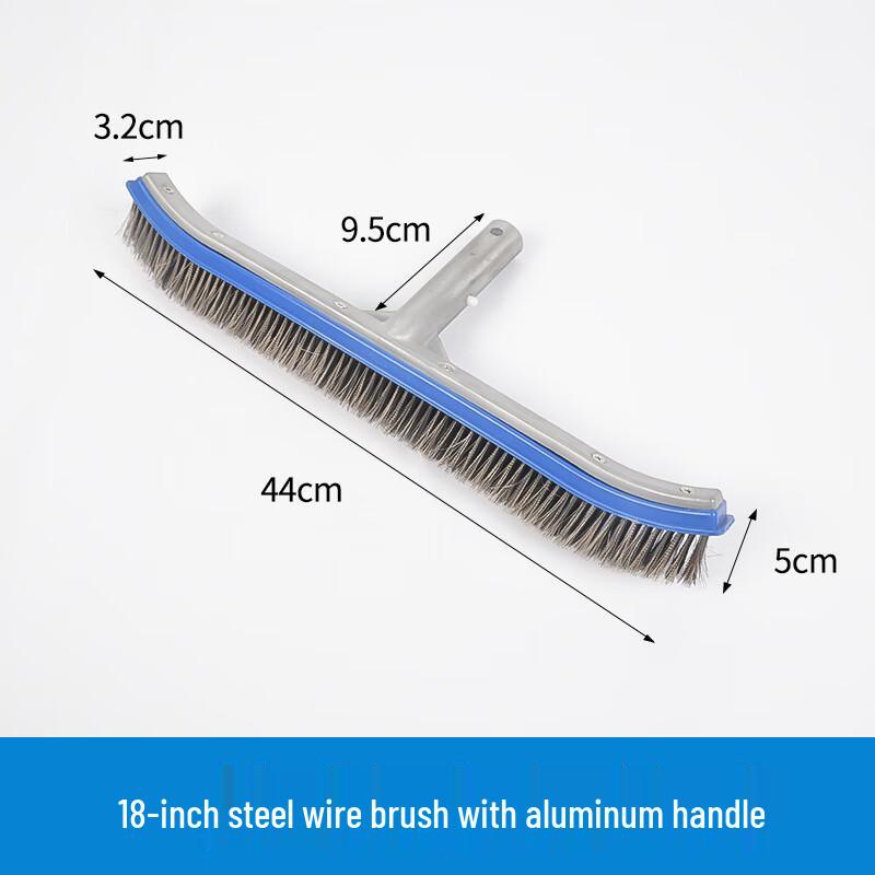

Beirong 18-inch Steel Wire Pool Cleaning Brush