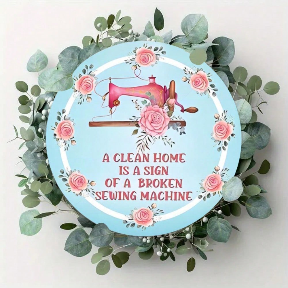 

2D Flat Metal Sign, Hanging Decorative Wall Art Accessory