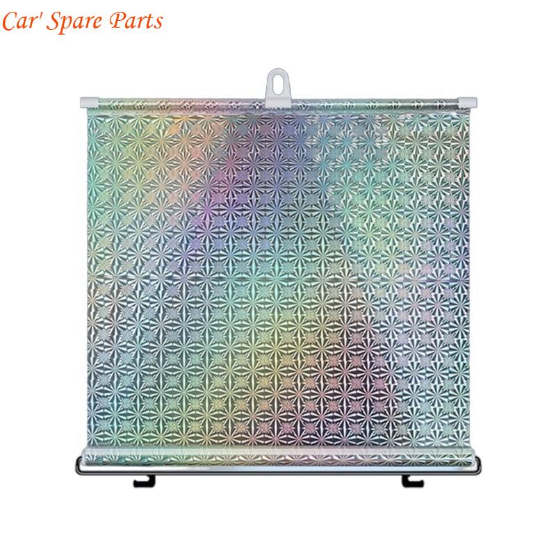 

Y4UA Car Sun Shade UV Blocking Windscreen Shade Suction Cup Sun Shade Lightweight Windshield Sunshade for Heat Insulation