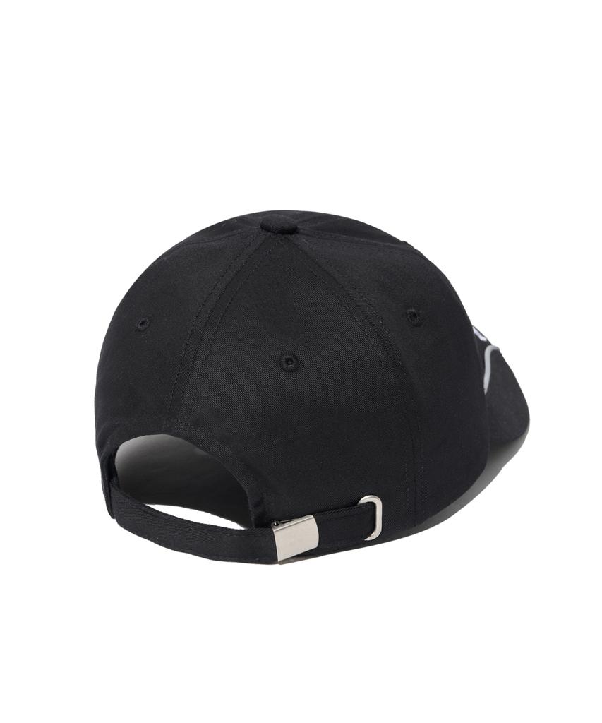 PHYSICAL DEPARTMENT Reflective Piping Acting Logo Ball Cap_Black