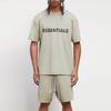 Fear Of God Essentials Fall/Winter 2020 T-Shirt With Logo Men Tops Moss FOG-FW20-291