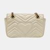 [Pre-Owned] Gucci GG Marmont Matelassé Mini Bag 'White' - Good #BI8M2W