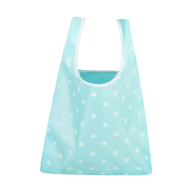 Eco-Friendly Foldable Tote Bag with Logo - Large, Portable, Storable, In Stock