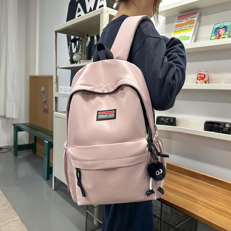 Mochila Escolar para Estudiantes de Gran Capacidad Mochila para Exteriores de Nailon Ligera Mochila de Viaje