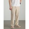Hengyuanxiang Men's Linen Blend Straight Leg Casual Pants