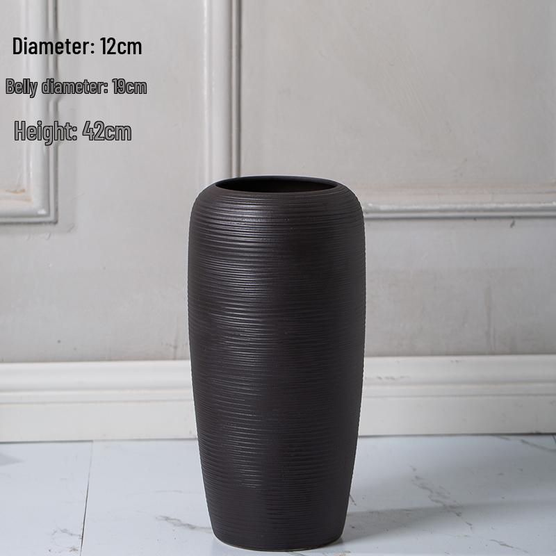 Nordic Ceramic Hydroponic Vase for Home Decor - Living Room Flower Arrangement and Dining Table Ornament