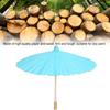 White Blank Paper Umbrella Colorful Oil Paper Umbrella for Kids DIY Painting Craft