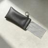 PU Leather Reading Glasses Pouch Hanging Myopia Glasses Case  Eyewear Accessories